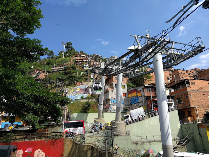 Cable car at Santo Domingo