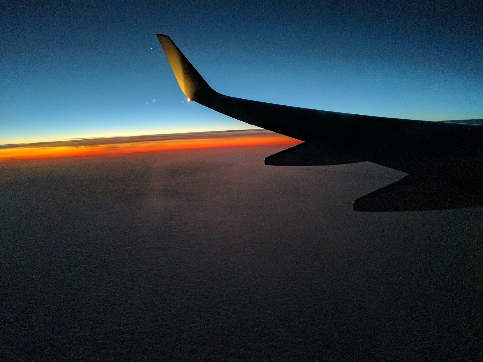 Sunset flightview