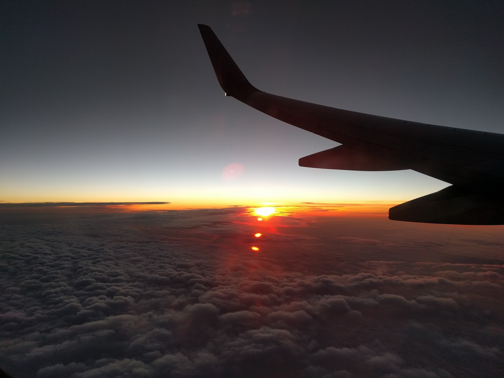 Sunset flightview