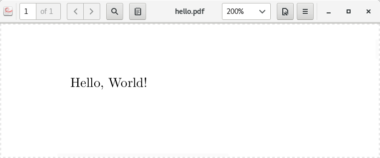 Hello World pdf
